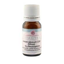 Abbildung: ACIDUM SILICICUM Silicea C 200 Globuli 10 g, Globuli PZN 11555936 