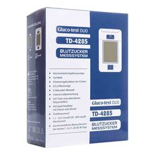 Abbildung: Gluco Test Duo Blutzuckermessger.Starterset mmol / l 1 St PZN 11563887 
