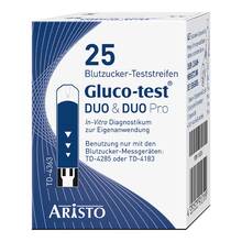Abbildung: Gluco Test Duo Teststreifen 25 St, Teststreifen PZN 11563924 