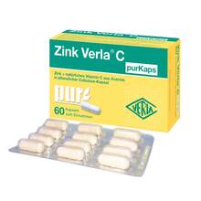 Abbildung: Zink Verla C Purkaps 60 St, Kapseln PZN 11580271 