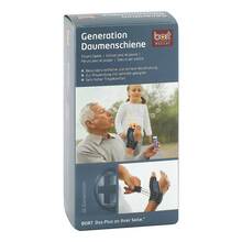 Abbildung: BORT Generation Daumenschiene links M blau 1 St, Bandage PZN 11581537 
