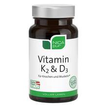 Abbildung: Nicapur Vitamin K2 & D3 Kapseln 60 St, Kapseln PZN 11583878 