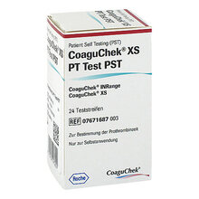 Abbildung: COAGUCHEK XS PT Test PST 1X24 St, Teststreifen PZN 11593569 