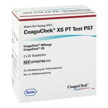 Abbildung: Coaguchek XS PT Test Pst 2X24 St, Teststreifen PZN 11593575 