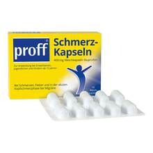 Abbildung: Proff Schmerzkapseln 400 mg 10 St, Kapseln PZN 11600335 