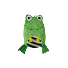 Abbildung: Wärmflasche Öko 0,8 l Veloursbezug Frosch 1 St PZN 11600938 