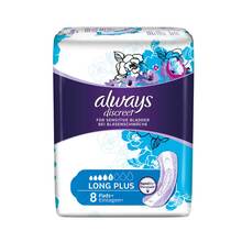 Abbildung: ALWAYS discreet Inkontinenz Einl.long plus 8 St, Binden PZN 11642799 