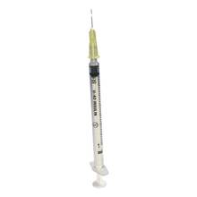 Abbildung: BD Plastipak Insulinasenspray 1 ml U40 mit Kanüle30 G 1 / 2 120 St, Spritzen PZN 11652906 