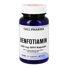 Abbildung: BENFOTIAMIN 300 mg GPH Kapseln 60 St, Kapseln PZN 11658435 
