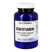 Abbildung: BENFOTIAMIN 300 mg GPH Kapseln 120 St, Kapseln PZN 11658458 