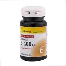 Abbildung: Vitamin E 400 I.E. Weichkapseln 60 St, Weichkapseln PZN 11721719 