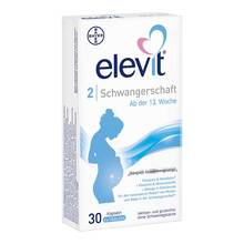 Abbildung: Elevit 2 Schwangerschaft Weichkapseln 30 St, Weichkapseln PZN 11865944 