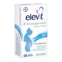 Abbildung: Elevit 2 Schwangerschaft Weichkapseln 60 St, Weichkapseln PZN 11865950 