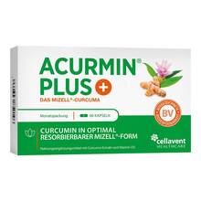 Abbildung: Acurmin Plus Das Mizell-Curcuma Weichkapseln 60 St, Weichkapseln PZN 11875285 