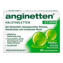 Abbildung: Anginetten Stimme Lutschtabletten 24 St, Lutschtabletten PZN 11877002 