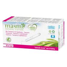 Abbildung: Bio Tampons light mini mit Applikator 100% BW Masmi 18 St, Tampon PZN 11886449 