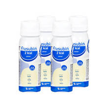 Abbildung: Fresubin 2 kcal Drink Vanille Trinkflasche 4X200 ml, Lösung zum Einnehmen PZN 12144336 