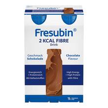 Abbildung: Fresubin 2 kcal Fibre Drink Schokolade Trinkflasche  4X200 ml, Lösung zum Einnehmen PZN 12144359 