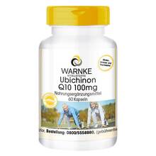 Abbildung: Ubichinon Q10 100 mg Kapseln 60 St, Kapseln PZN 12343656 