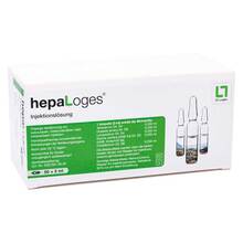 Abbildung: Hepaloges Injektionslösung Ampulle  50X2 ml, Injektionslösung PZN 12354996 