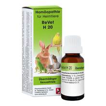 Abbildung: Revet H 20 Globuli für Heimtiere 10 g, Globuli PZN 12355429 