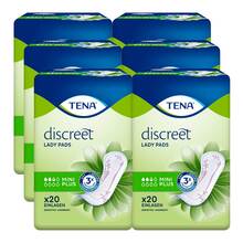 Abbildung: TENA LADY Discreet Inkontinenz Einlagen mini plus 6X20 St PZN 12365907 