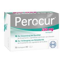 Abbildung: Perocur 250 mg Hartkapseln 50 St, Hartkapseln PZN 12396055 