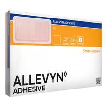 Abbildung: ALLEVYN Adhesive 10x10 cm haftende Wundauflage 10 St, Verband PZN 12410105 