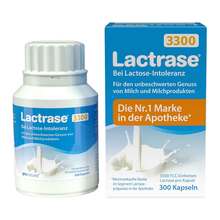 Abbildung: Lactrase 3.300 Fcc Kapseln 300 St, Kapseln PZN 12412788 