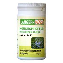 Abbildung: Mönchspfeffer 350 mg + Vitamin C Kapseln 60 St, Kapseln PZN 12413925 