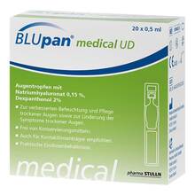 Abbildung: Blupan medical UD Augentropfen 20X0.5 ml, Augentropfen PZN 12415640 