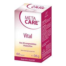 Abbildung: Meta-Care Vital Kapseln 60 St, Kapseln PZN 12432549 