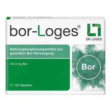 Abbildung: Bor-Loges Tabletten 120 St, Tabletten PZN 12442795 