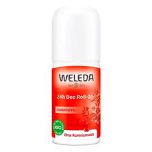 Abbildung: Weleda Granatapfel 24 h Deo Roll-on 50 ml, Körperpflege PZN 12452405 