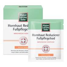 Abbildung: Allgäuer Latschenkiefer Hornhaut Reduzierer Fußpflaster Bad 10X10 g, Bad PZN 12464704 