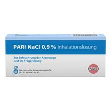 Abbildung: Pari Nacl Inhalationslösung Ampullen 20X5 ml, Ampullen PZN 12474223 