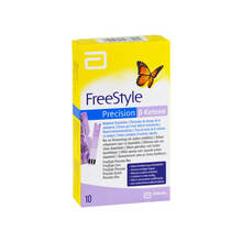 Abbildung: Freestyle Precision ß-Ketone Blutketon Teststreifen  10 St, Teststreifen PZN 12476995 