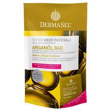 Abbildung: Dermasel Totes Meer Badesalz + Arganöl 1 P, Kombipackung PZN 12481051 