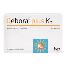 Abbildung: Debora plus K2 Kapseln 60 St, Kapseln PZN 12510166 