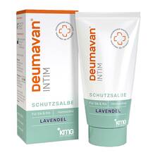 Abbildung: Deumavan Schutzsalbe Lavendel Tube 50 ml, Fettsalbe PZN 12520710 
