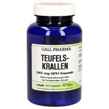 Abbildung: Teufelskrallen 345 mg Gph Kapseln 120 St, Kapseln PZN 12539520 