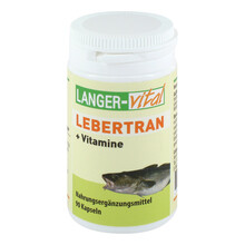 Abbildung: Lebertran + Vitamine A und D3 Kapseln 90 St, Kapseln PZN 12542255 