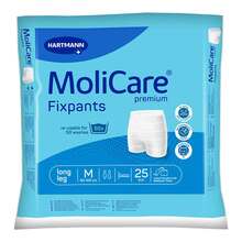 Abbildung: Molicare Premium Fixpants long leg Größe M 25 St PZN 12543935 