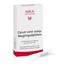 Abbildung: Carum Carvi comp.Säuglingszäpfchen 10X1 g, Säuglings-Suppositorien PZN 12544248 