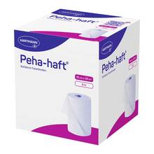 Abbildung: Peha-Haft Fixierbinde latexfrei 10 cmx20 m 8 St, Binden PZN 12550390 