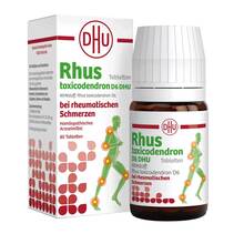 Abbildung: Rhus Toxicodendronicodendron D 6 Tabletten bei rheumat.Schmerzen 80 St, Tabletten PZN 12608698 