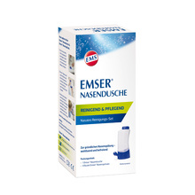 Abbildung: Emser Nasendusche mit 4 Beutel Nasenspülsalz 1 St, Kombipackung PZN 12615385 