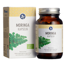 Abbildung: Moringa 400 mg Kapseln Bio 60 St, Kapseln PZN 12637501 