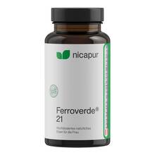 Abbildung: Nicapur Ferroverde 21 Kapseln 60 St, Kapseln PZN 12645357 
