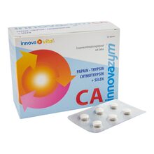 Abbildung: Innovazym CA magensaftresistente Tabletten 120 St, Tabletten magensaftresistent PZN 12650358 